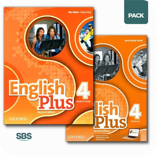 English Plus 4 2/ed - Student's Book + Workbook Pack - 2 Lib