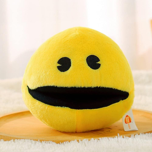 Juguete De Peluche Pac-man Amarillo 15.24 Cm Portátil