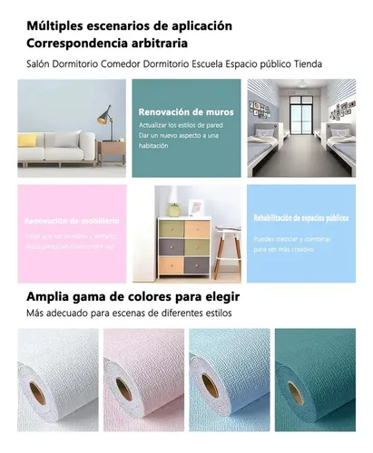 Papel Tapiz 3d Autoadhesivo Grueso E Impermeable, 50cm X 10m | Envío gratis
