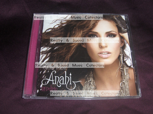 Anahi Mi Delirio Edicion Deluxe Cd Emi 2009 6 Bonus Tracks