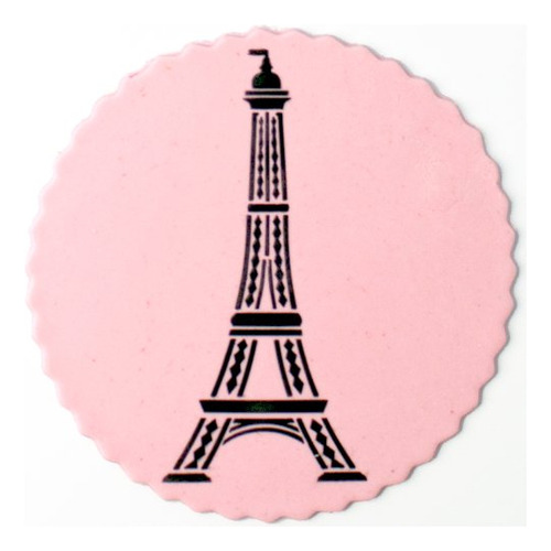 Set De Plantillas Para Pasteles Parisinos, Torre Eiffel -