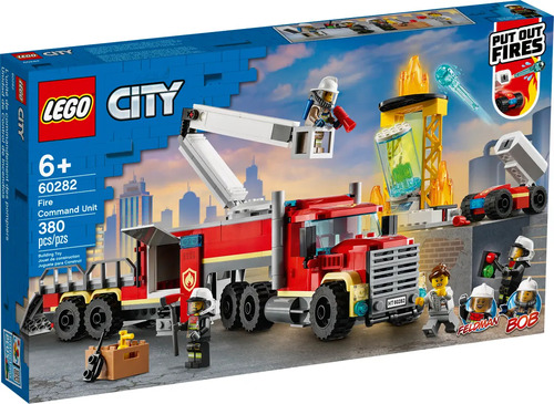 Lego - Unidad De Control De Incendios - 60282