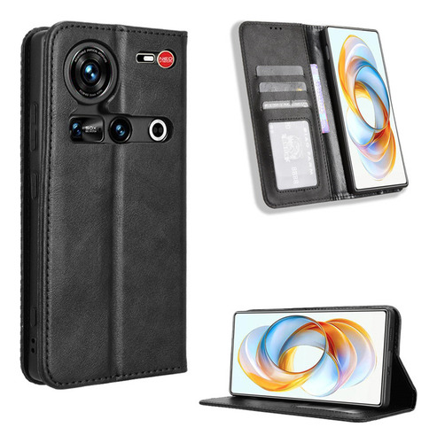 Funda Para Nubia Z70 Ultra Adsorbible Cuero Vaina+mica