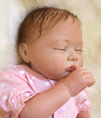 Muñeca Reborn Bebe Aspecto Real Suave Hecho A Mano 55 Cm