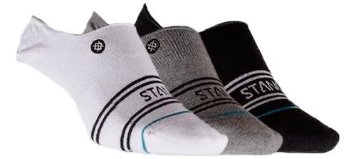 Soquetes Stance Lifestyle Hombre  Invisible Pack X3 Tri Ras