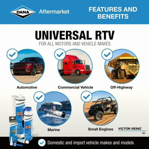 Victor Reinz 70-31414-10 Reinzosil Rtv Silicona Tubo De 70