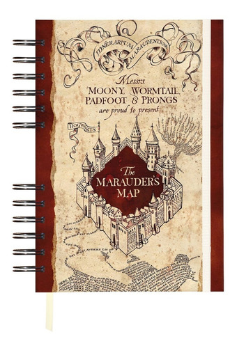 Agenda Diaria Harry Potter Azkaban Hogwarts - Laminas Color