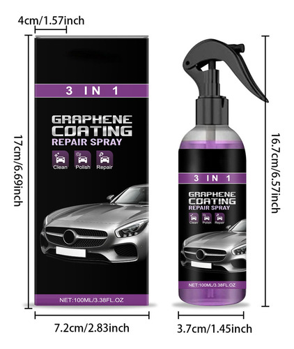 A Spray Protector De Pintura Automotriz 100 Ml