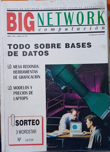 Revista Big Network Computación Argentina Año 1 N°8 1991