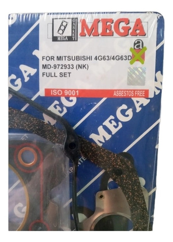 Juego Kit Empacaduras Mitsubishi Panell300 Inyec. 16v 4g63