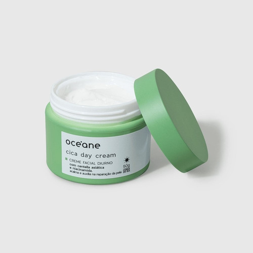 Creme Facial Diurno Océane Cica Day Cream 50g Momento De Aplicação Dia Tipo De Pele Normal