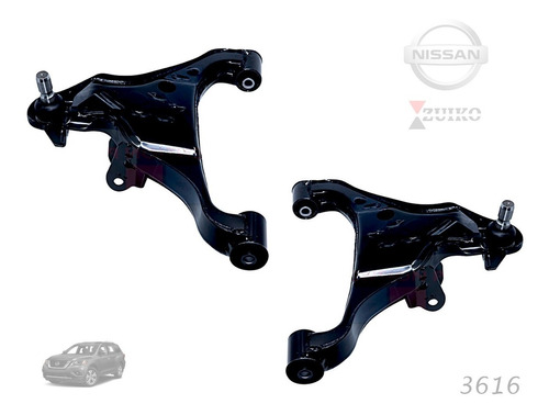 Kit 2 Horquillas Nissan Pick Up Np300 16-20 4x2,  Inferiores