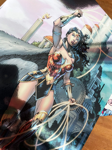 Comic - Dawn Of The Dc Wonder Woman #1 Jim Lee Foil Sexy