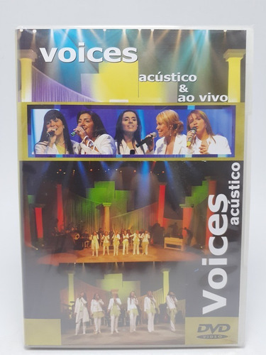 Dvd Voices - Acústico & Ao Vivo
