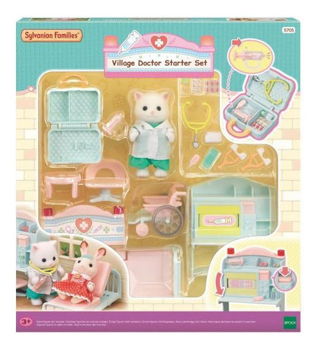 Conjunto Primeiro Médico da Vila Sylvanian Families Epoch