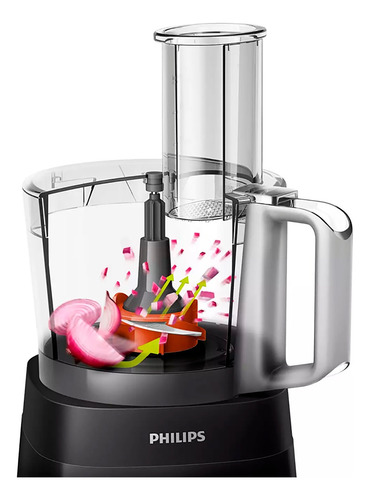 Procesadora De Alimentos Philips Hr7301/90 750w 4 Accesorios
