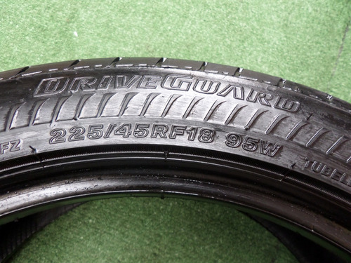 Llanta 225 45 18 Bridgestone Drive Guard Runflat Mf802 (Usado)