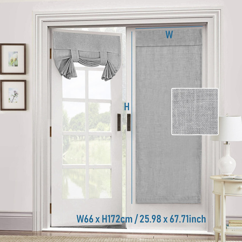 Cortina De 68 Pulgadas, 26 X Para Ventana, Cocina, Patio, Al