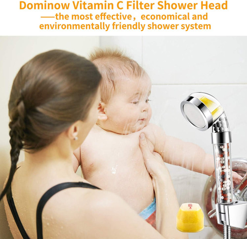 Cabezal De Ducha De Vitamina C Con Homónimo, Suavizante De Y