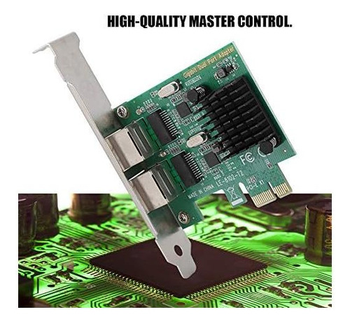 Rj 45 Tarjeta De Red Gigabit Gigabit Pci-e De Doble Puerto