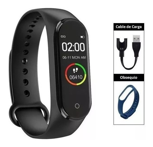 Banda Reloj Smartwatch Presion Arterial Ritmo Cardiaco Pasos