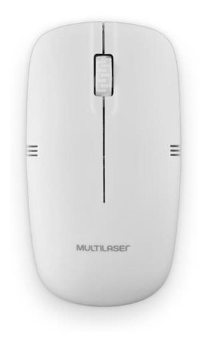 Mouse Sem Fio Lite 2.4ghz 1200 Dpi Usb Branco Multilaser