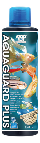 Azoo Aquaguard 250ml Acondicionador Anticloro Acuarios