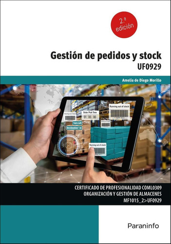 Libro: Gestión De Pedidos Y Stock. De Diego Morillo, Amelia.