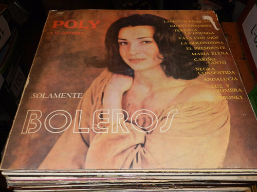 Vinilo 1831 - Solamente Boleros - Poly Y Su Guitarra 