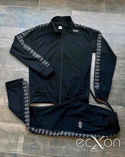 Conjunto Deportivo Ecxon Full Black