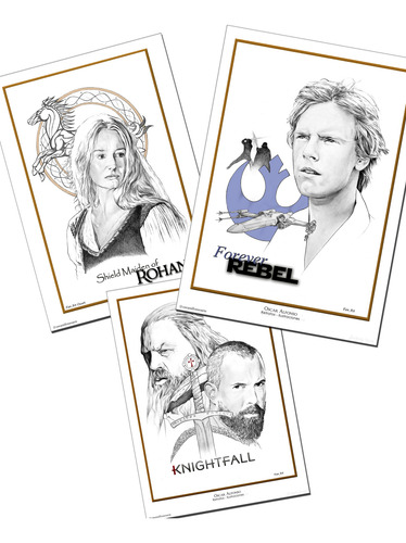 Laminas Posters Afiches Diseños Propios Fan Art Peliculas