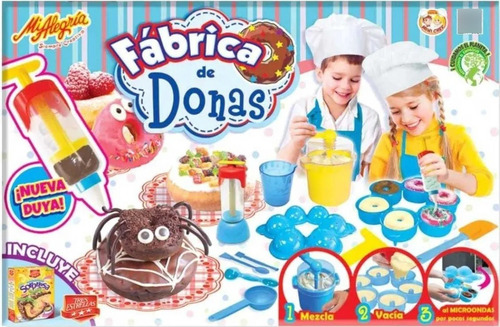 Fábrica De Donas, Mini Chef, Juguetes Mí Alegría