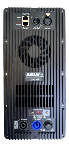Painel Ativo Asw Pro Com Dsp - Ds3.0b - 3000w - Modulo Inbox
