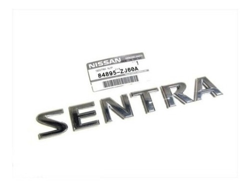 Emblema Logo Posterior Nissan Sentra Original