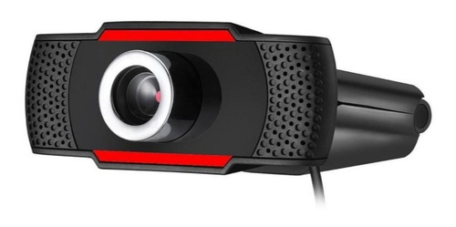 Camara Web Webcam Full Hd Zoom Video Microfono Ditron Color Negro