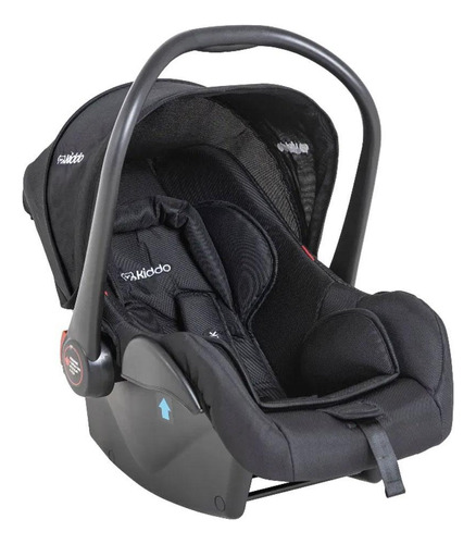 Bebê Conforto Casulo Click Melange Preto - Kiddo