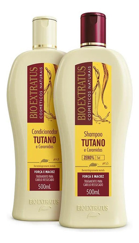Kit Tutano Bio Extratus Shampoo, Condicionador 500ml