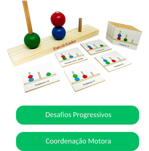 Torre De Londres Em Mdf - Brinquedo De Lógica E Planejamento