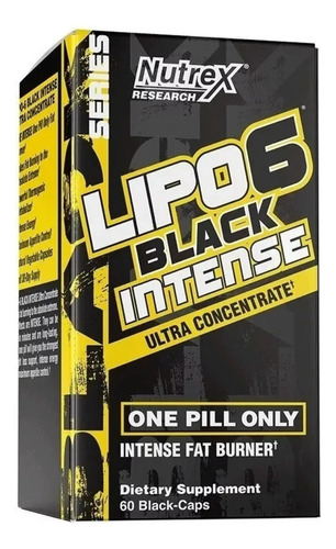 Lipo 6 Black Intense Ultra Concentrado Quema Grasa + Envio 