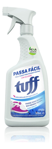 12un Passa Fácil Facilitador Passar Roupas Tuff 500ml Spray