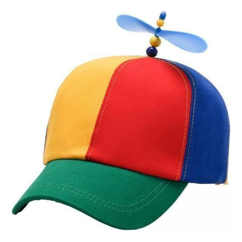 2 Sombreros De Hélice Coloridos, Decoración De Tamaño ,