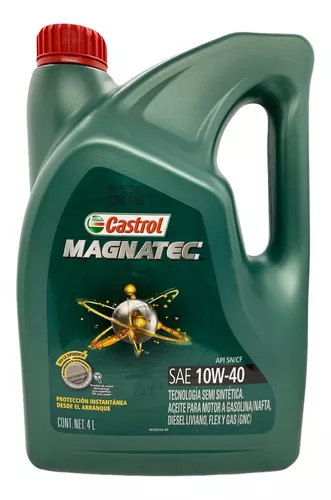 Aceite Castrol Magnatec 10w40 Semisintetico 4 Litros