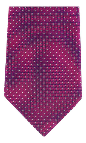 Corbata Scappino Brera Seda Para Hombre 431 Color Magenta
