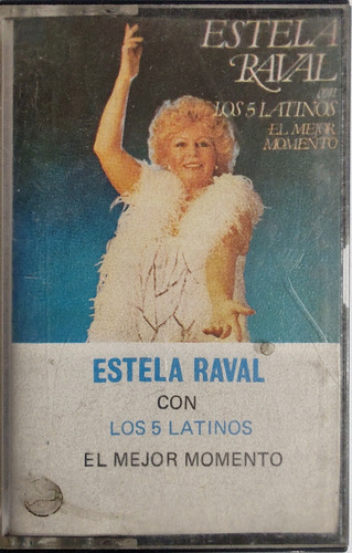 Cassette De Estela Raval Con Los 5 Latinos (1003