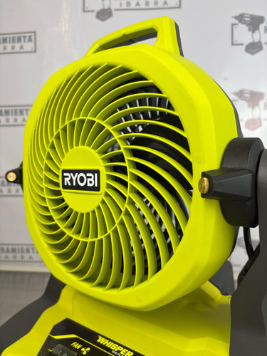 Ventilador Con Rociador Ryobi 18v Pcl851k 7-1/2in 1.5ah Set 19.05 Cm 60 Verde/gris Gris Plástico 3