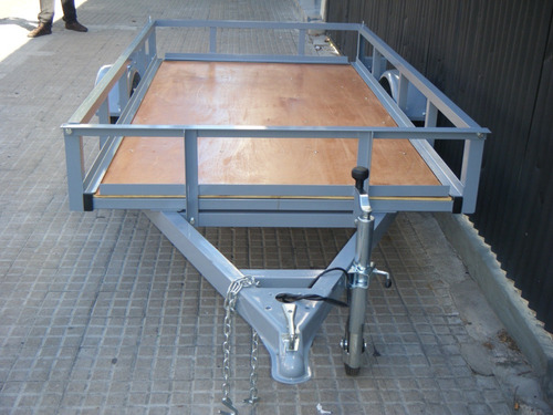 Trailer Multiuso Piso De Madera