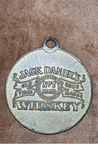 Medalla Antigua Jack Daniels Num 7