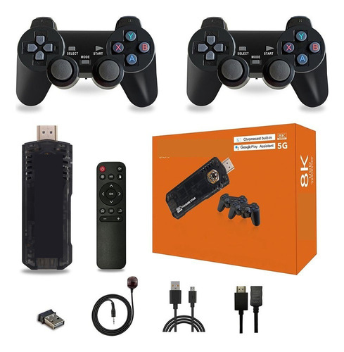 . Consola De Juegos Android Tv Box Juego Retro Stickwireles