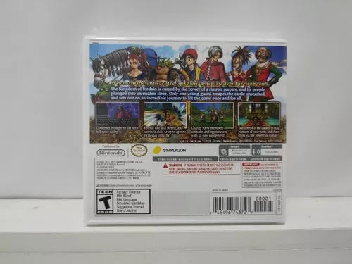 Dragon Quest VIII Journey Of The Cursed King - Nintendo 3DS - Carvalho Games