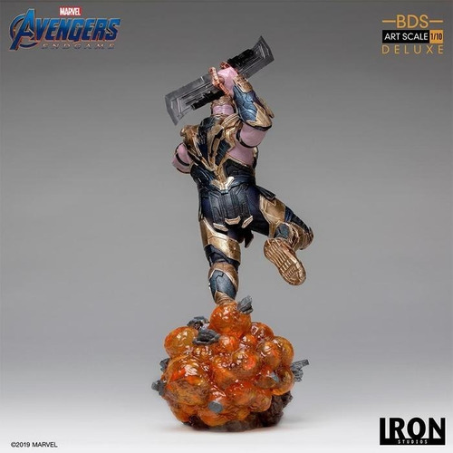 Imagen 3 de 9 de Iron Studios Avengers Endgame Thanos Deluxe
